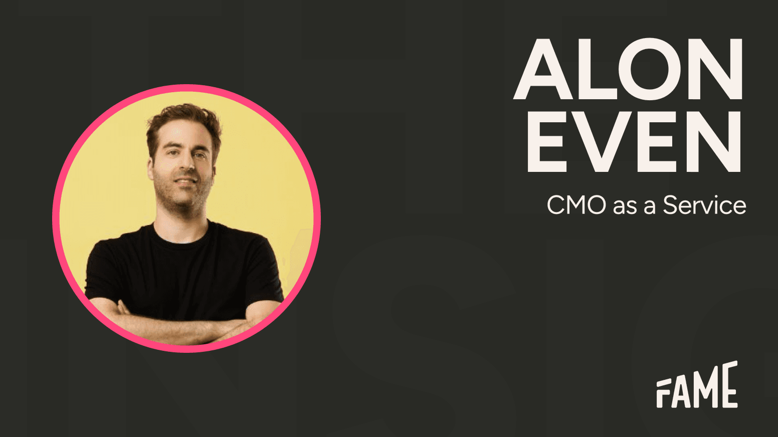 Are you measuring the right things? | Alon Even, CMO as a service