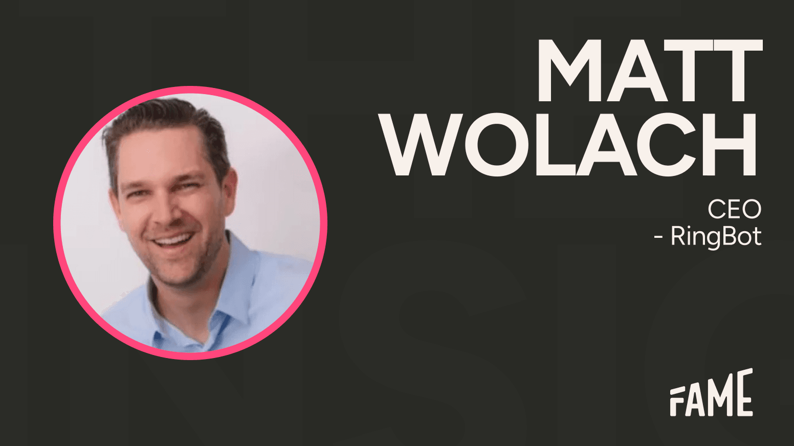 PLG doesn’t work on its own | Matt Wolach, RingBot