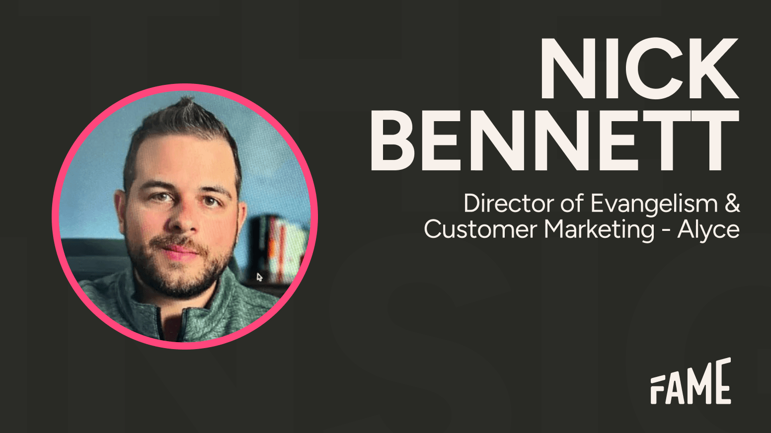 B2B marketers must be curious | Nick Bennett, Alyce