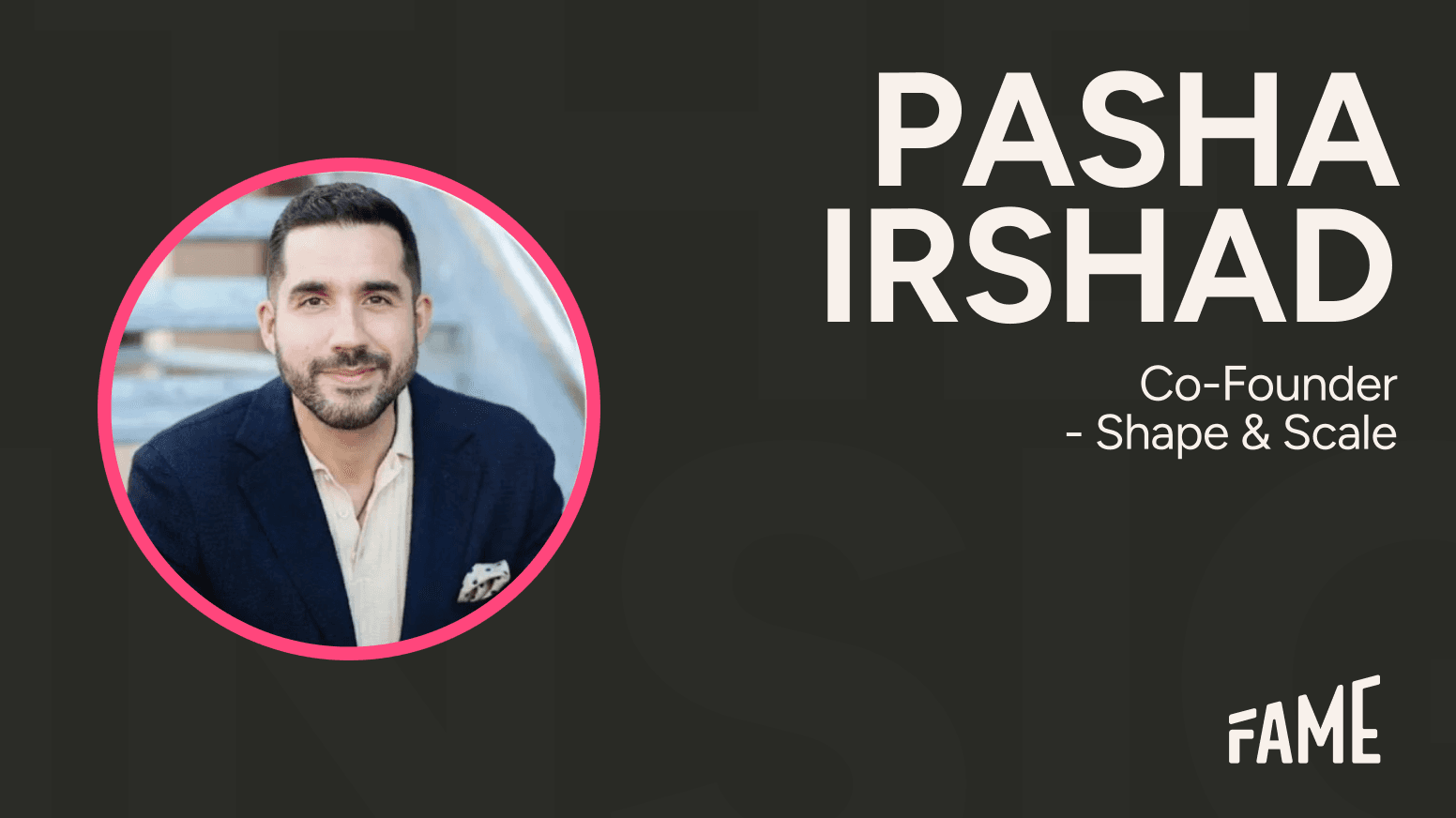 Do you really understand your MarTech stack? | Pasha Irshad, Shape & Scale