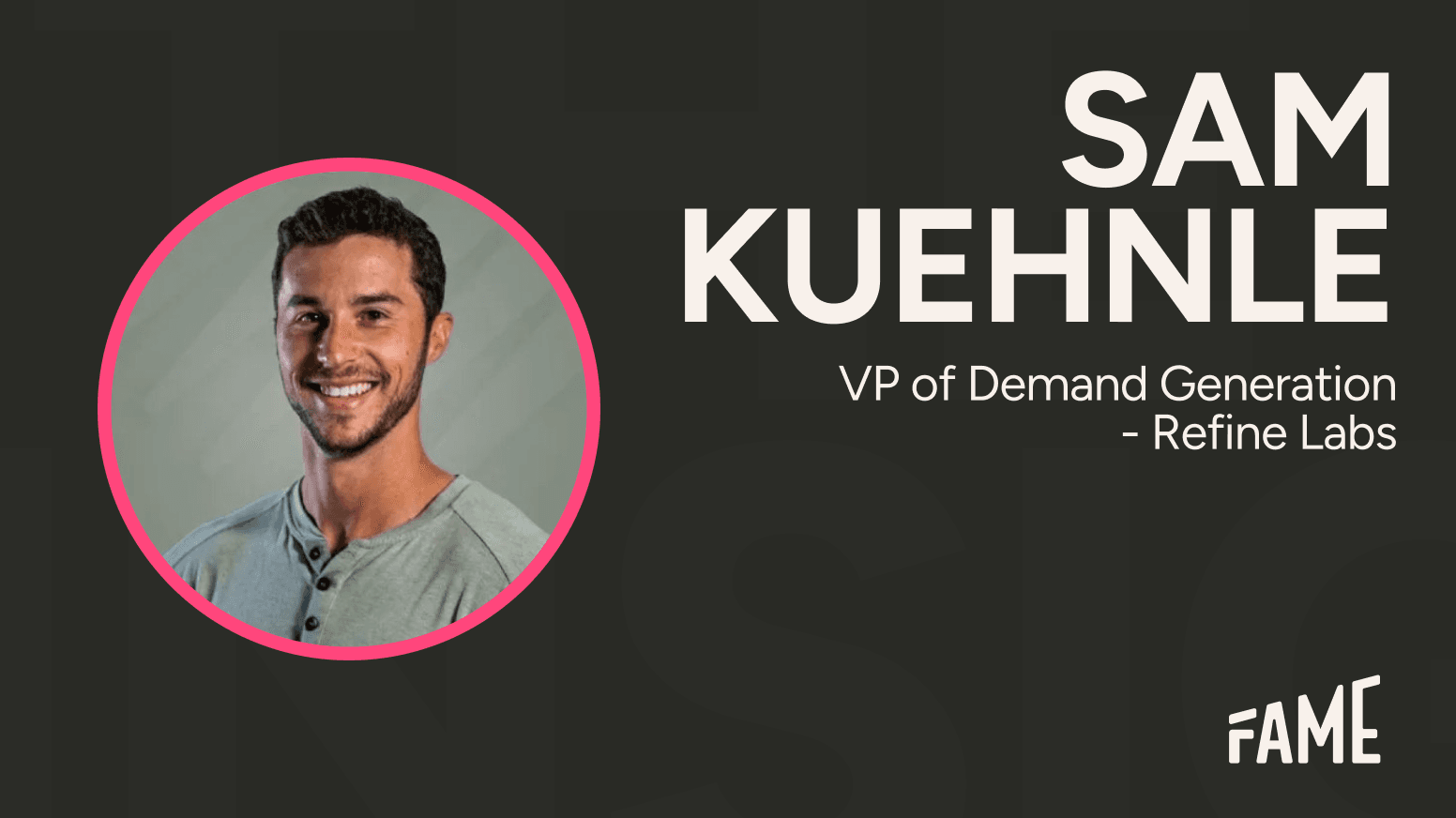The #1 question B2B marketers should ask | Sam Kuehnle, Refine Labs