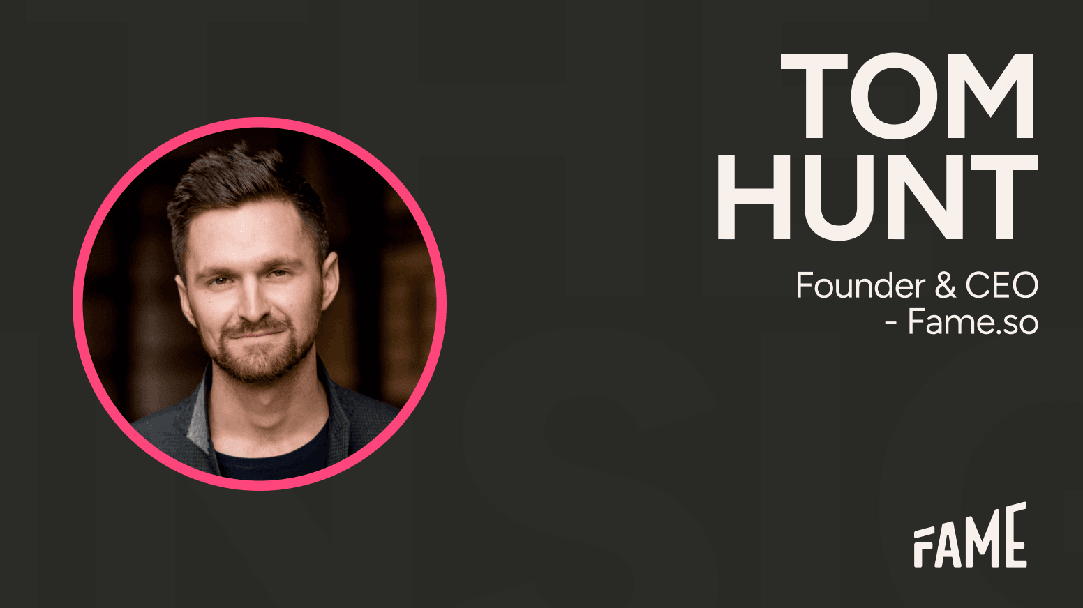 Marketers have a fetish for measurement | Tom Hunt, Fame.so