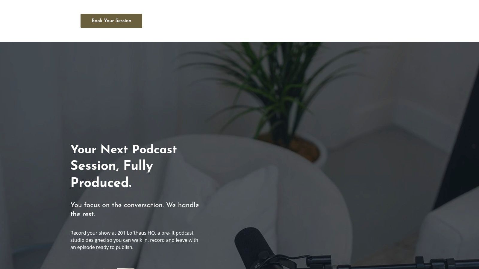 201 Lofthaus Podcast Studio