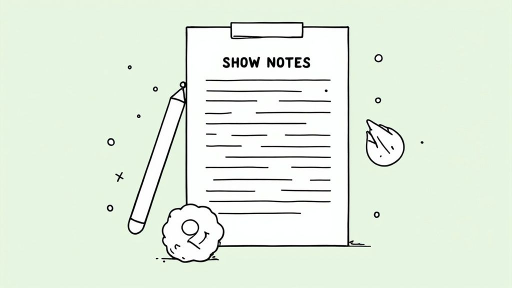 Detailed Episode Show Notes with SEO Optimization