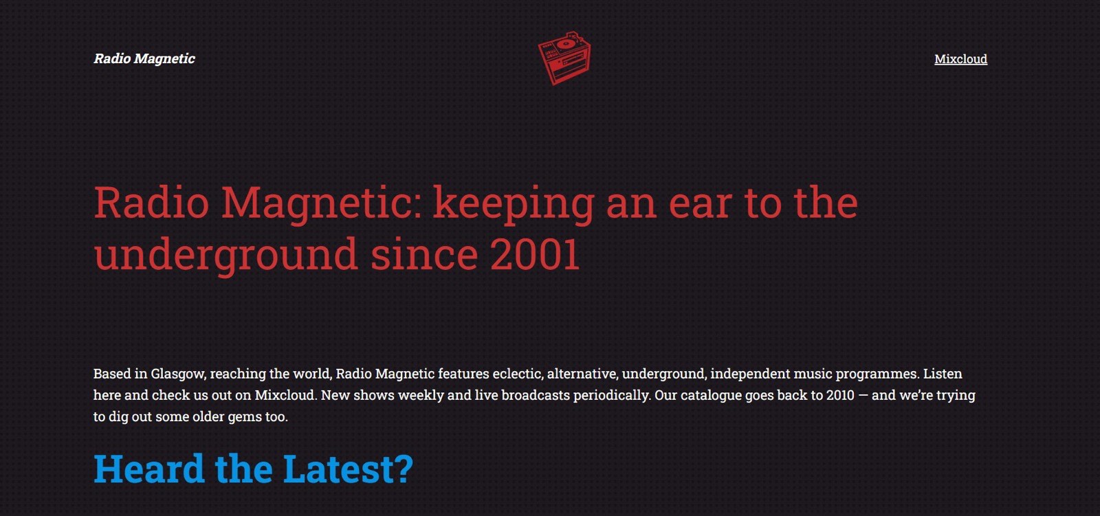 Radio Magnetic