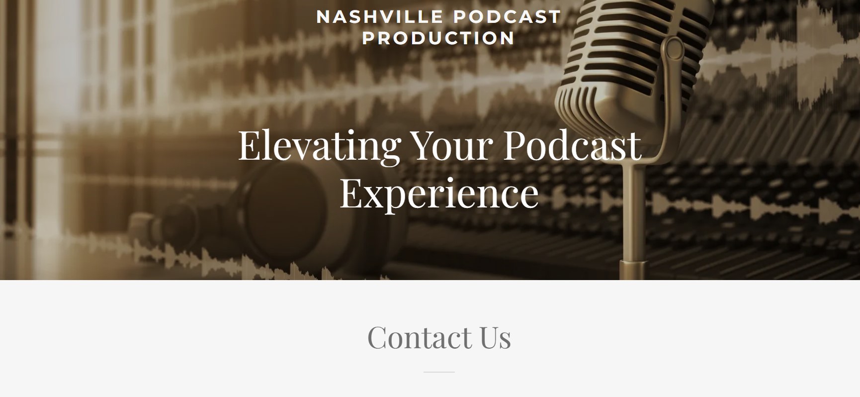Nashville Podcast Production