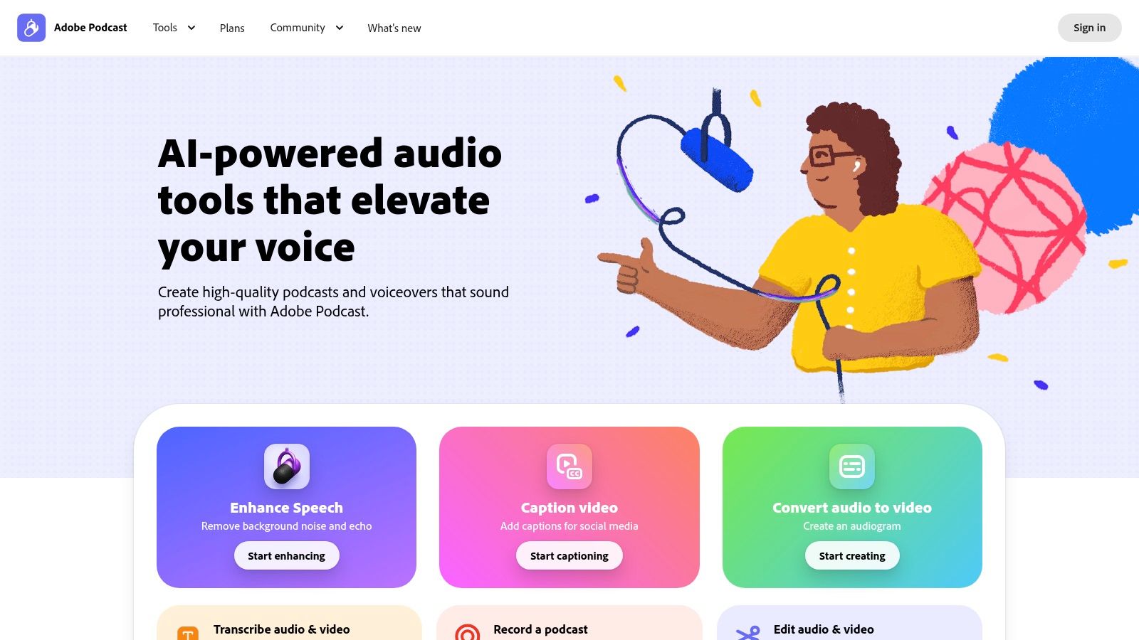Adobe Podcast