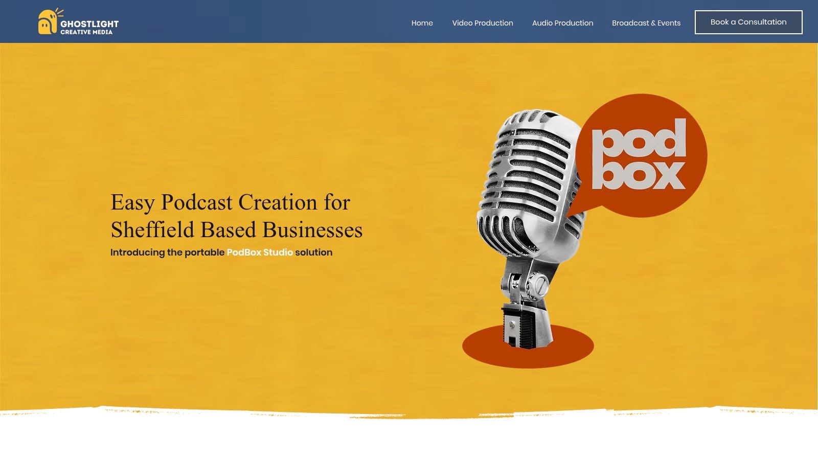 Ghostlight Creative Media PodBox Studio
