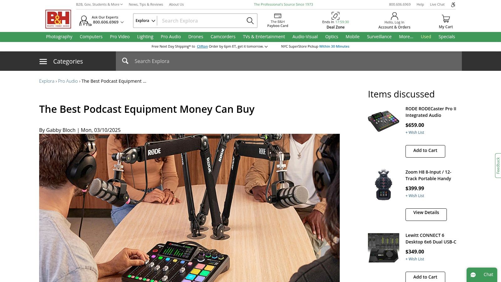 B&H Photo Video