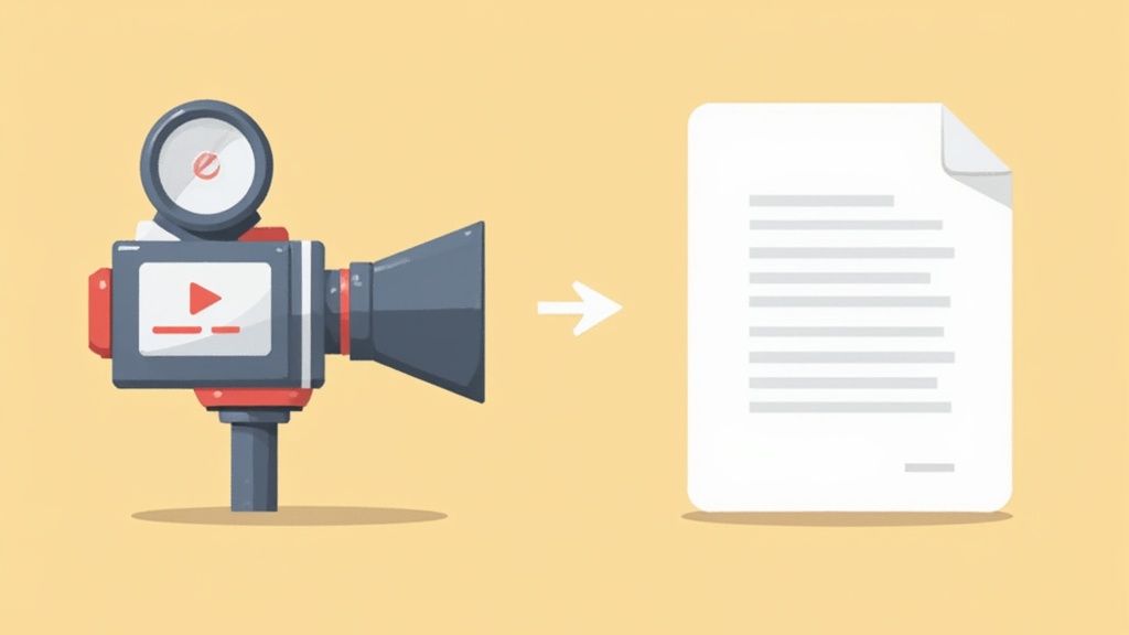 Video-to-Text Content Strategy