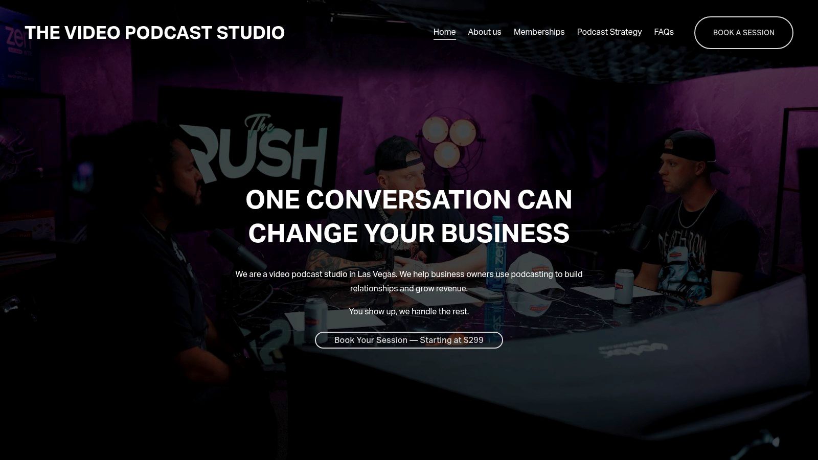 The Video Podcast Studio