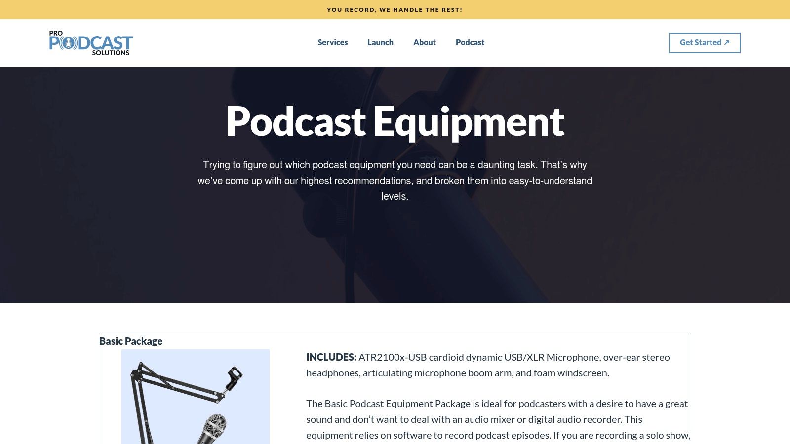 Pro Podcast Solutions