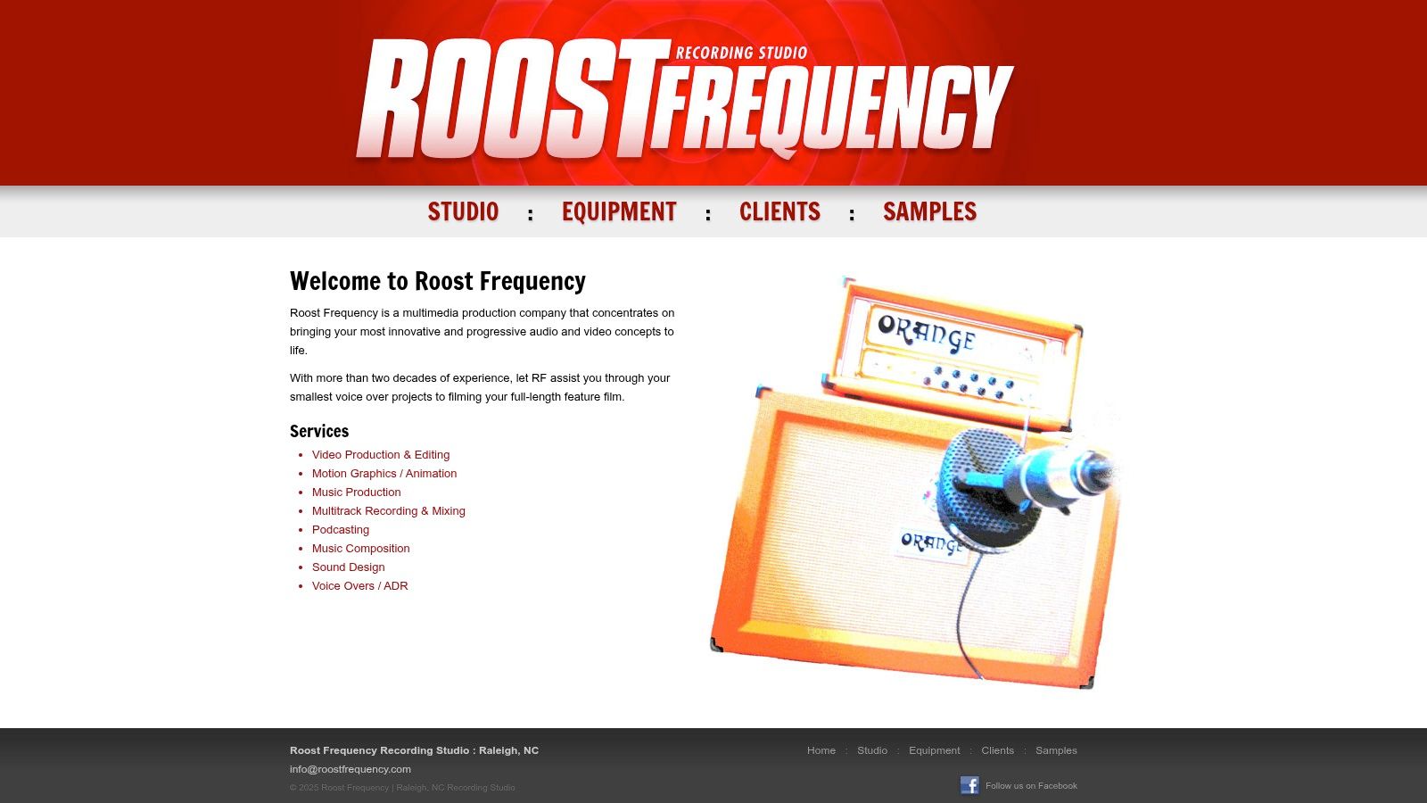 Roost Frequency Recording & Media