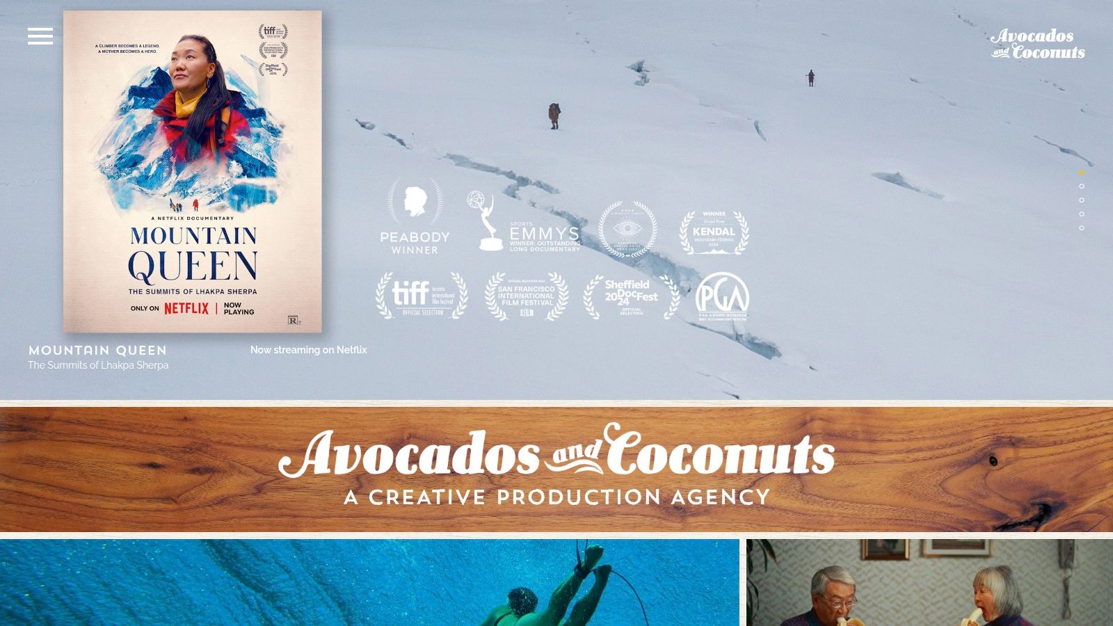 Avocados & Coconuts is a San Francisco video production company that creates cinematic brand stories.
