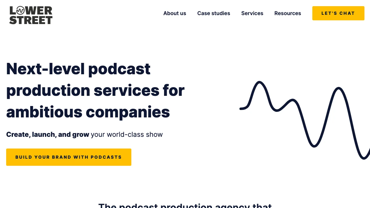 Lower Street homepage