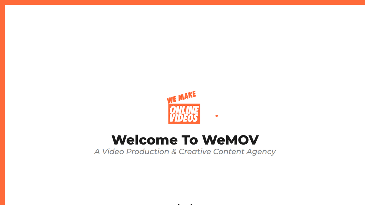 We Make Online Videos homepage screenshot