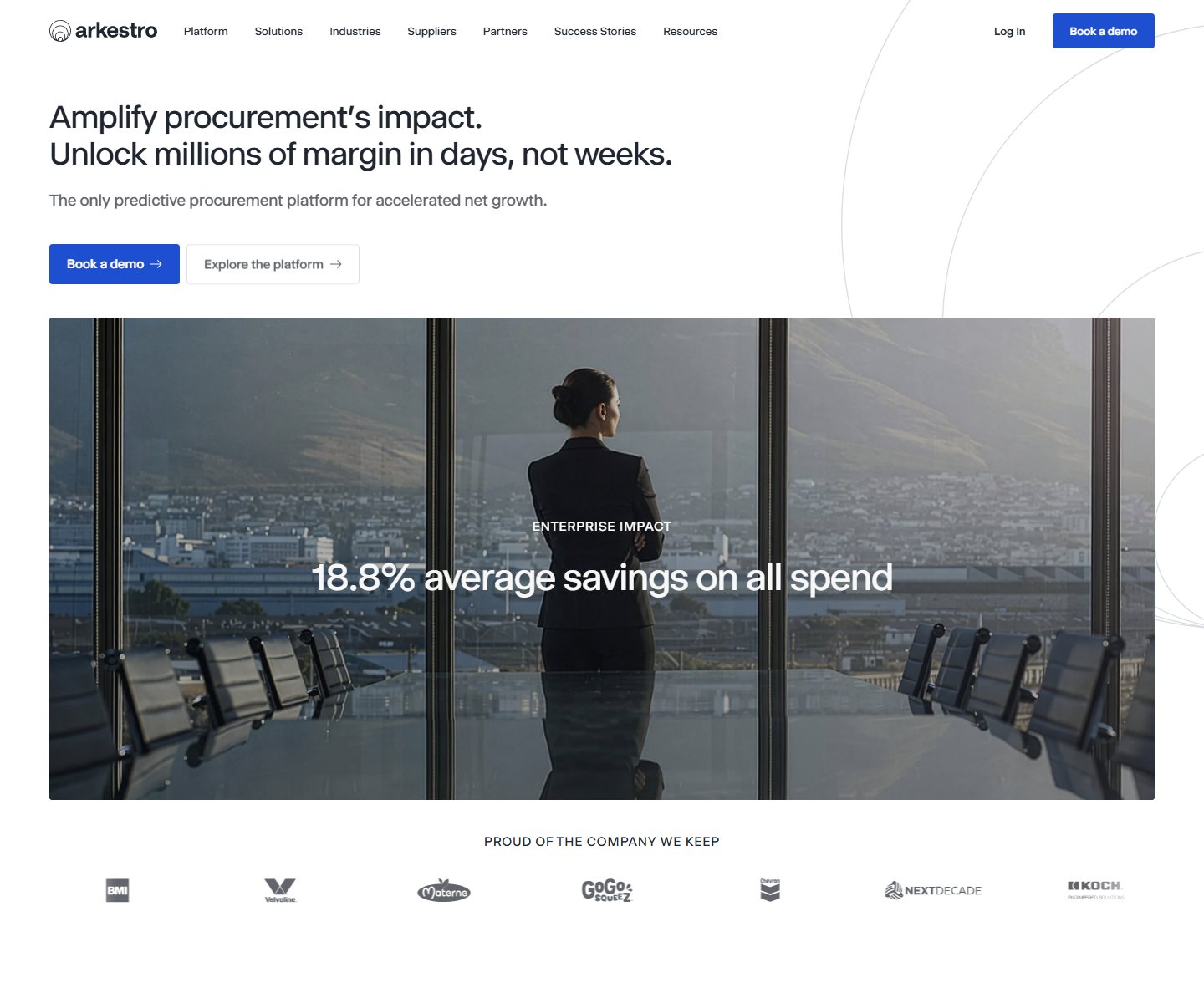 Arkestro homepage