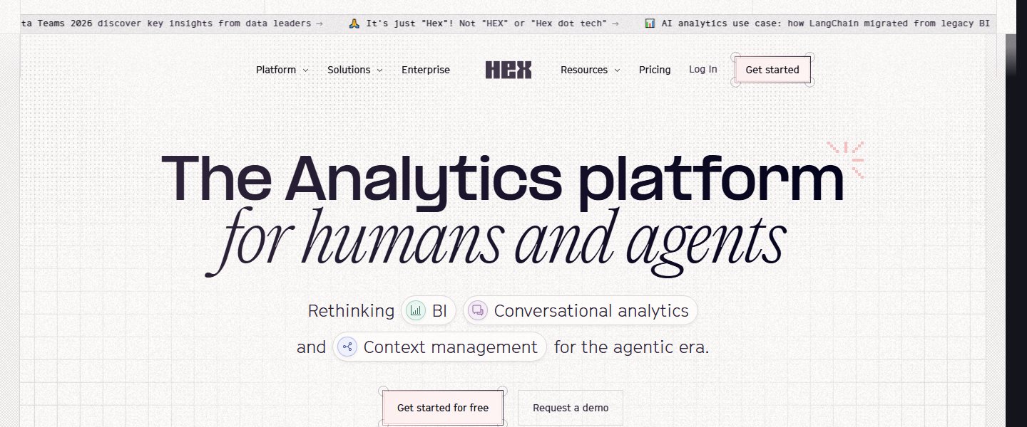 Hex homepage