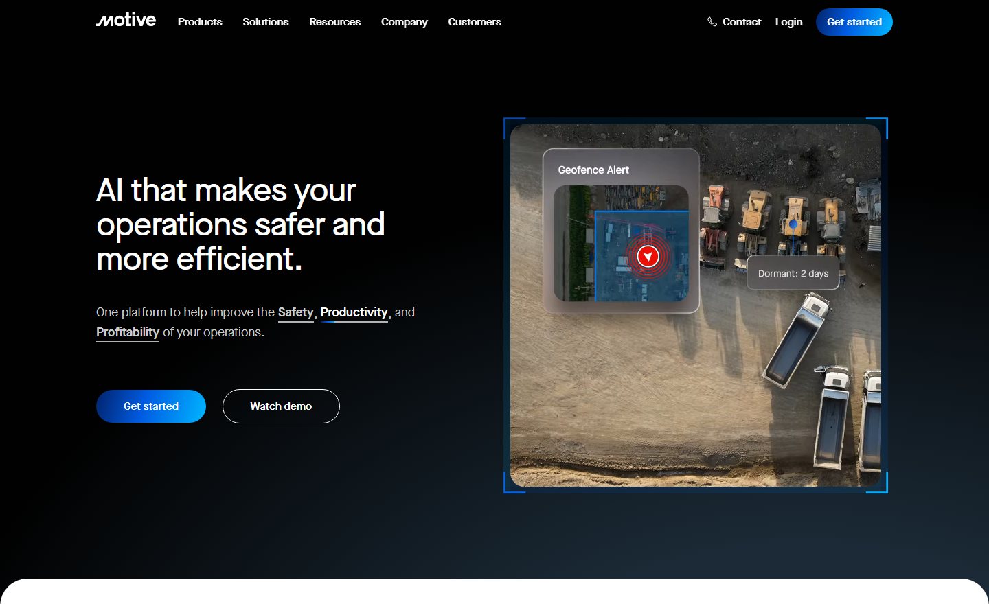 Motive homepage